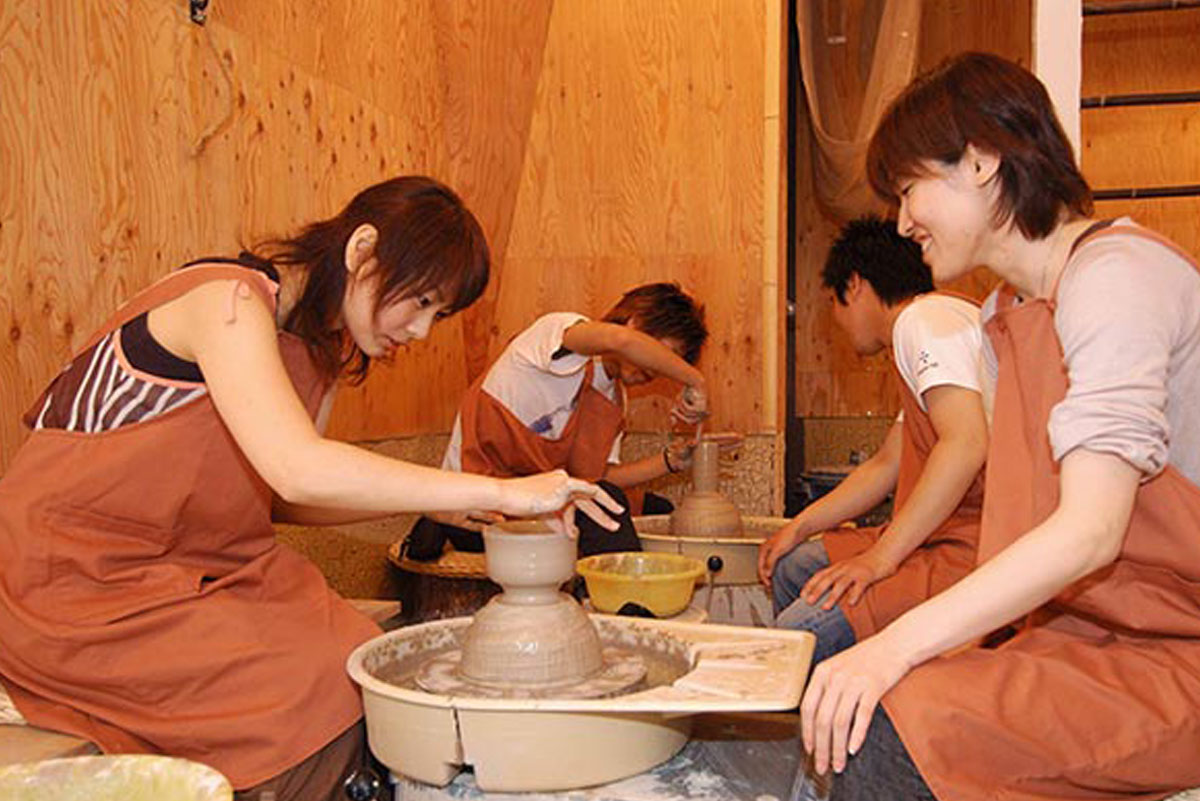 九谷焼ろくろ